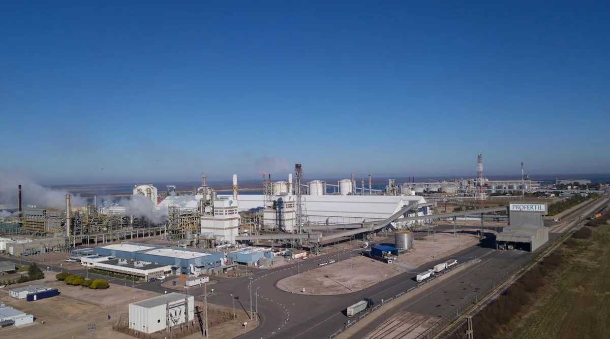 Tras el cambio de dueños, Profertil arrancó el diseño de su segunda planta de urea en Bahía Blanca