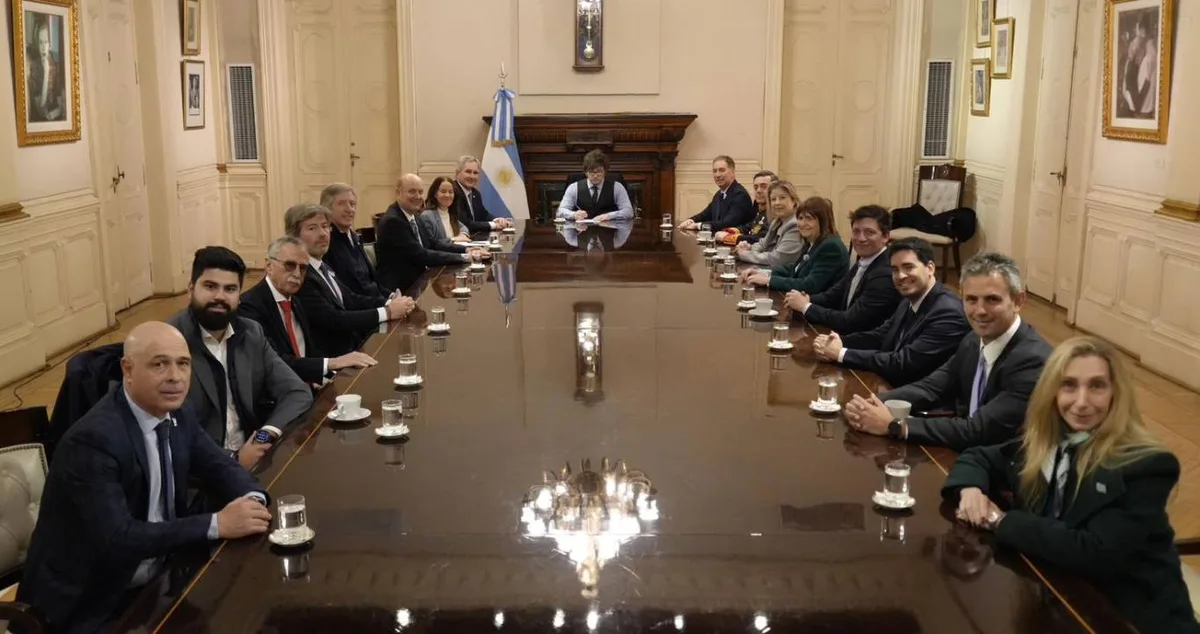 Milei se reunió durante tres horas con su Gabinete y puso el foco en las reformas que buscan impulsar en el Congreso