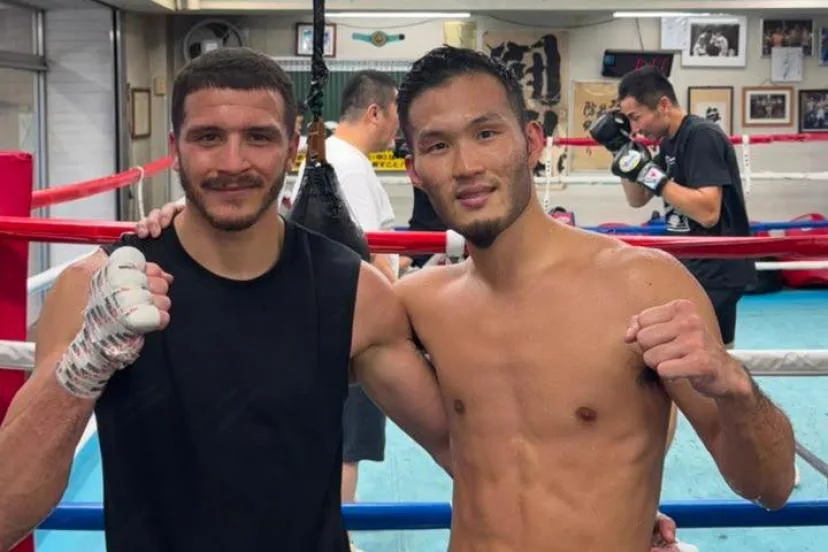 Ibrahim Boukedim se prépare au Japon