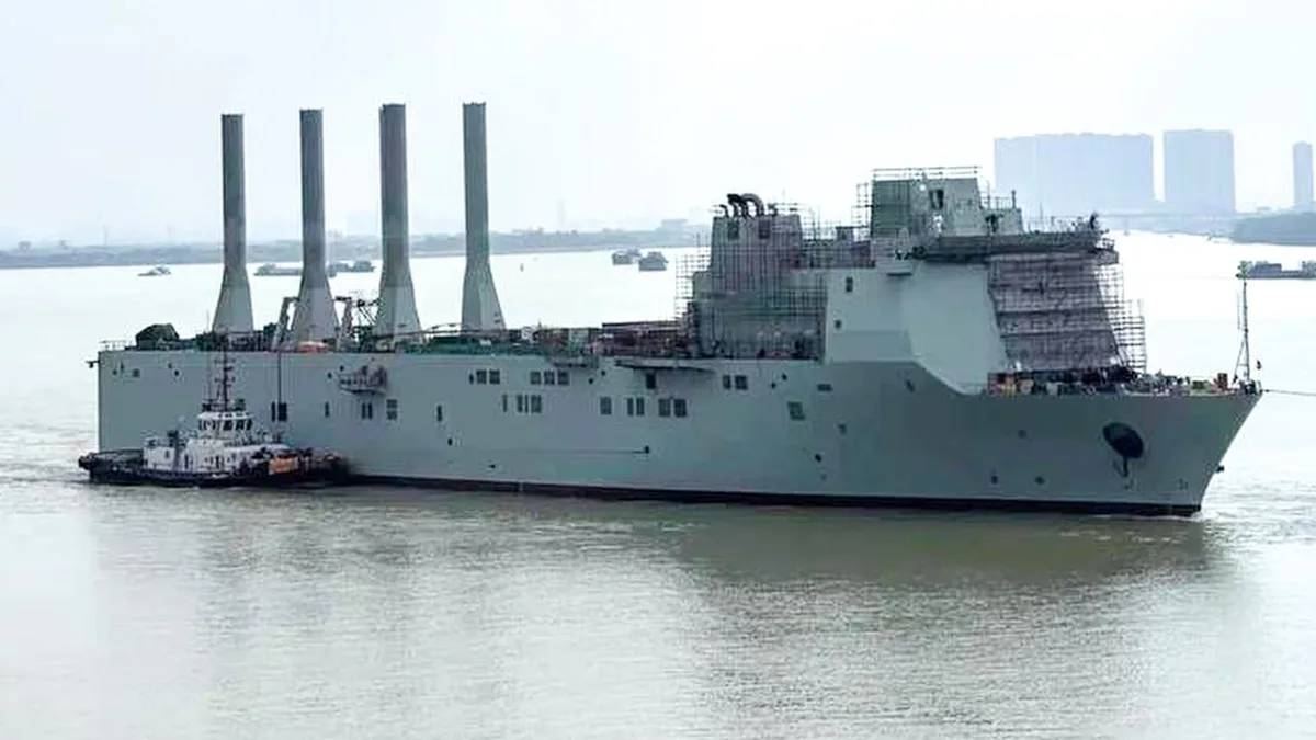 Is China building a fleet of drone motherships to extend its naval reach?