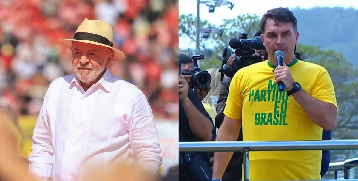 Lula x Flávio: A diferença na intenção de votos nos dois maiores colégios eleitorais, segundo o Datafolha