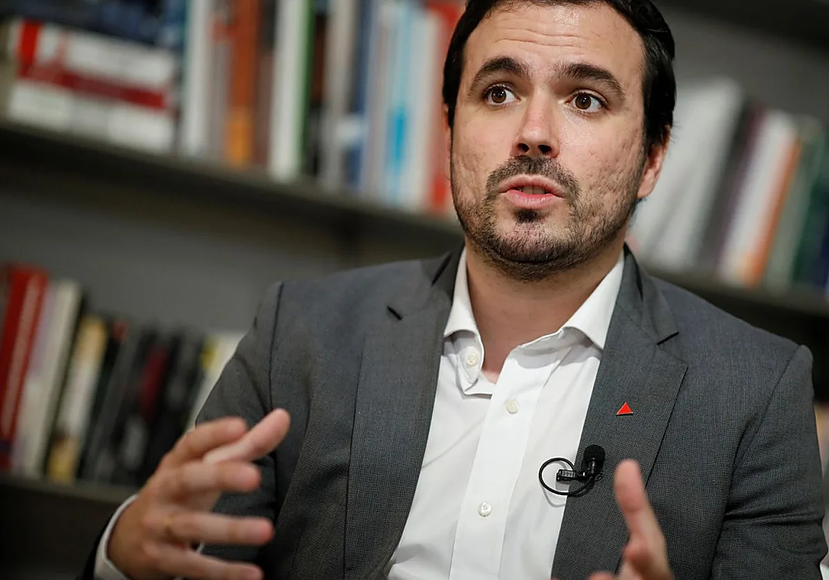 Alberto Garzón, ex ministro: «Decir que en ocho años de Gobierno no se ha mejorado la vida de la gente denota que se habla desde un lugar teórico»