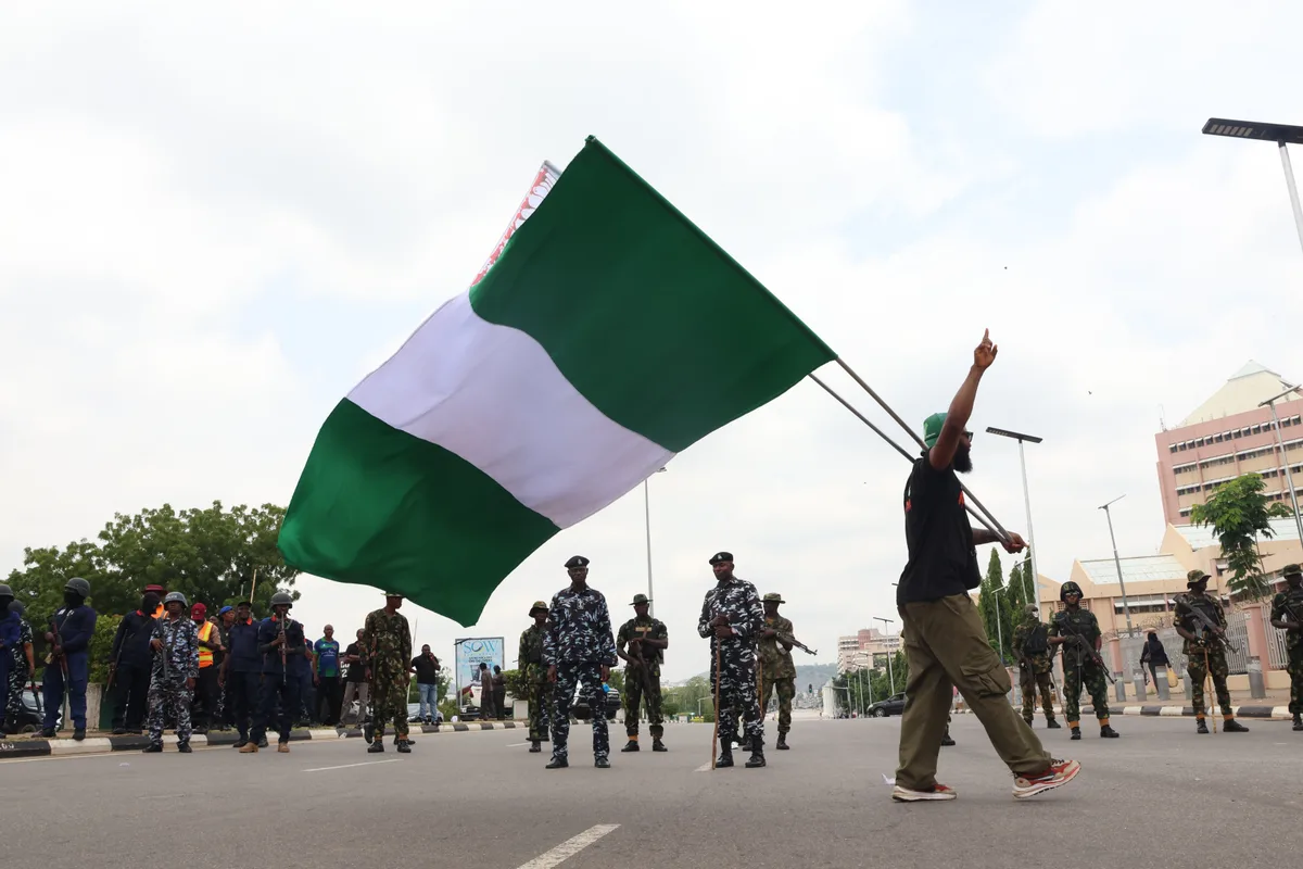 Families protest in Nigeria over children abducted nearly 100 days ago