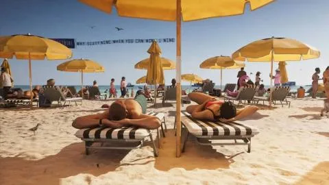 Miami participará oficialmente en la campaña de lanzamiento de GTA 6 con publicidad en sus playas