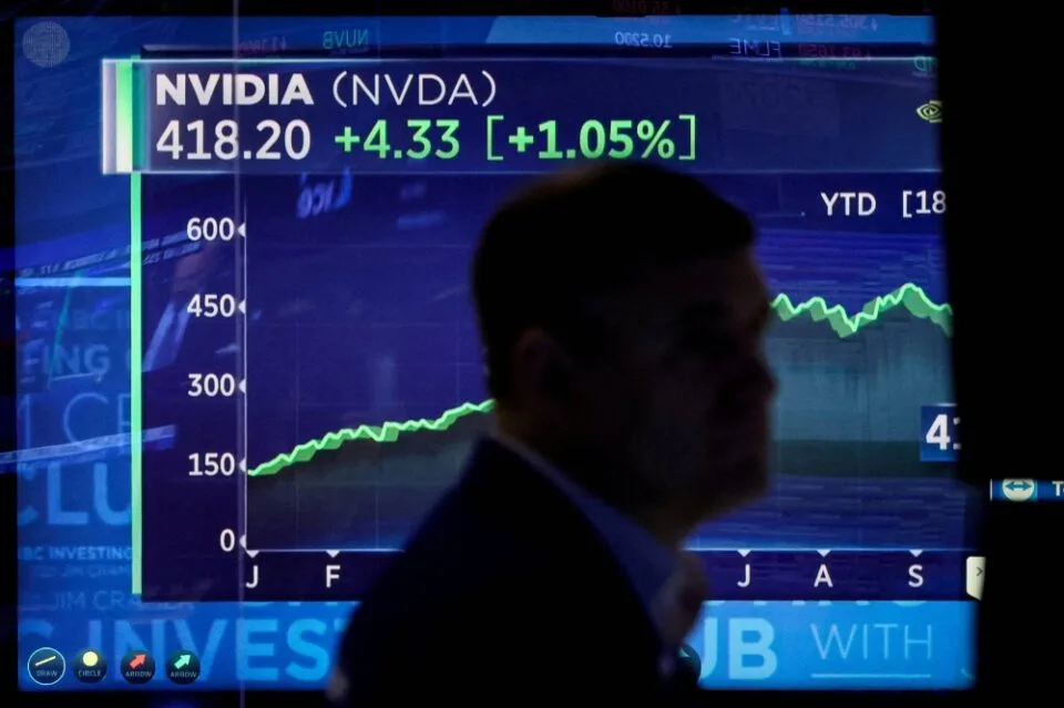 Wall Street abre em alta com Nvidia a disparar mais de 7%