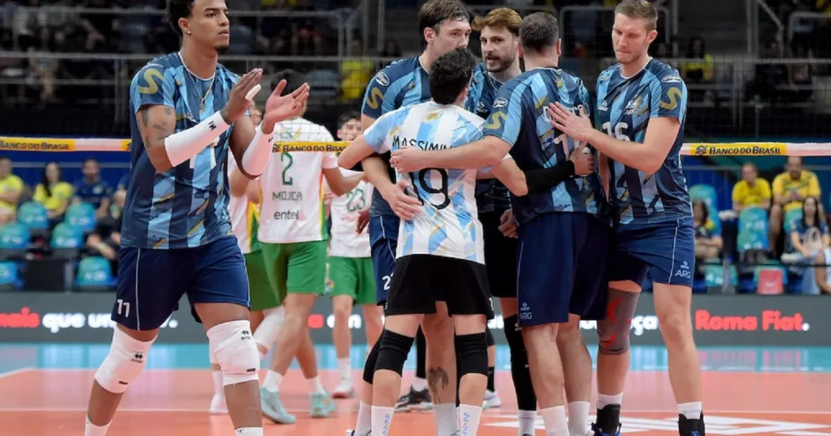 La Selección Argentina de Vóley clasificó al Mundial 2027 y definirá la plaza olímpica contra Brasil