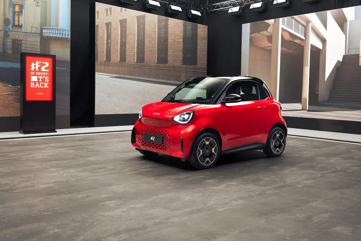 Smart #2 reinvents iconic city car with electric power