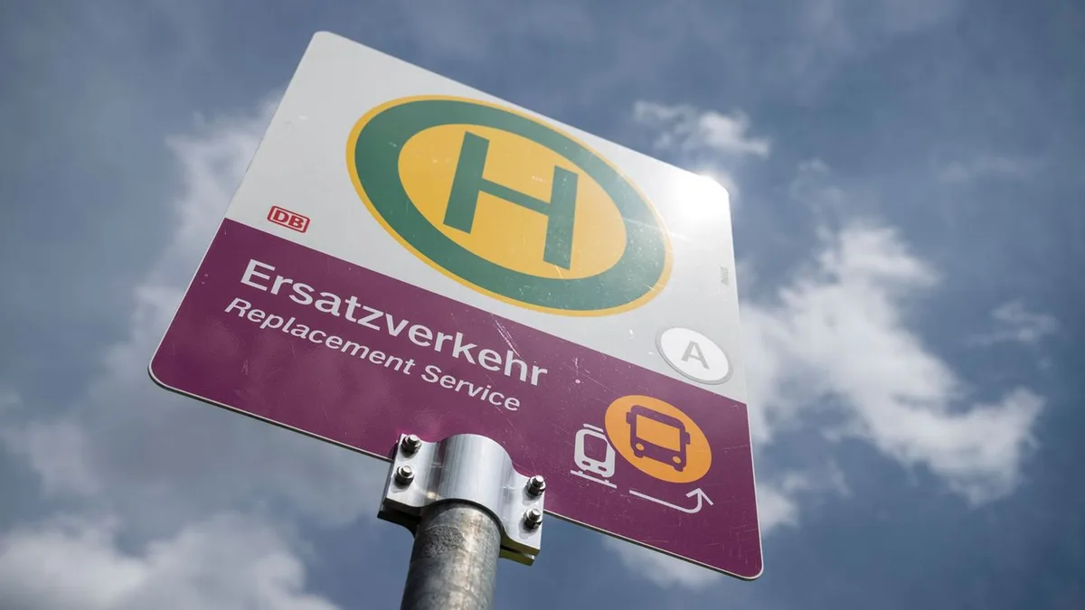 Bahnverkehr: Sperrung auf Bahnstrecke Leipzig-Zwickau