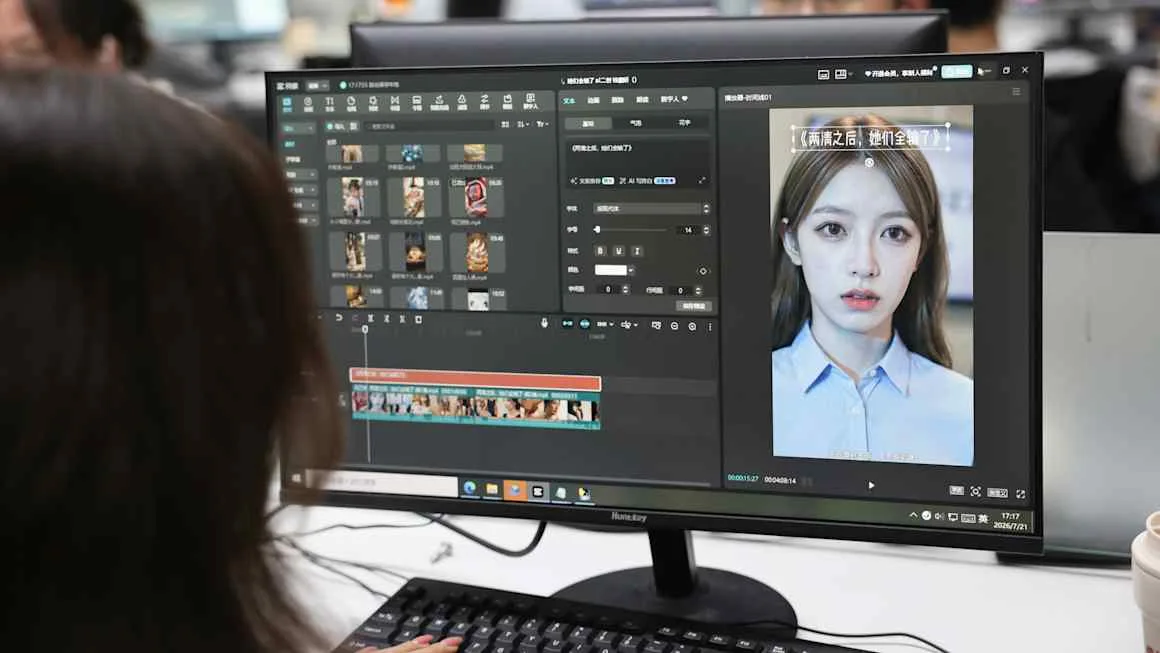 Jobs drama as China’s AI doubles get ready for close ups