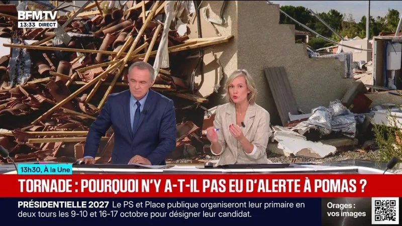 Tornade: pourquoi le système Fr-Alert n'a pas pu être déclenché pour prévenir du risque à Pomas?