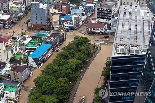 극한호우 2주 넘었지만…거제·통영 주민 3천600여명 미귀가