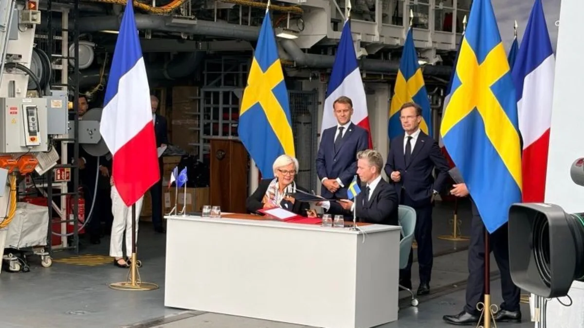 Le Français Naval Group et la Suède scellent un accord naval express en pleine tension régionale