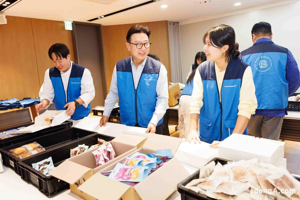창립 40주년 나눔으로 기념한 파리크라상…결식아동에 간식 상자 850개 전달