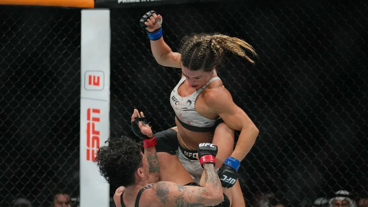 ‘A lot of threats’: Dern expects a challenge in UFC 330 title defence