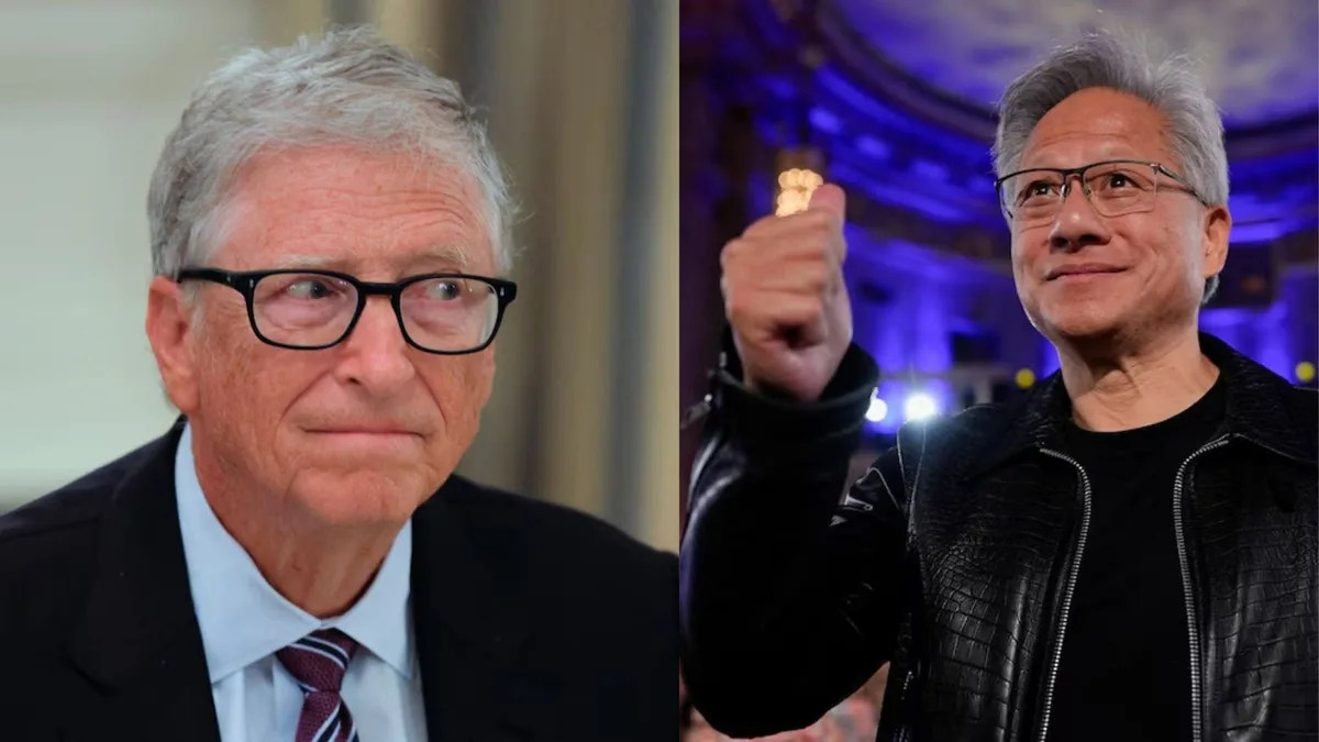 Jensen Huang rechaza propuesta de Bill Gates para cobrar impuestos por robots e IA