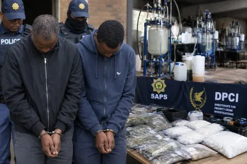 Two illegal Mozambican nationals in court over alleged R110 million drug lab in Pretoria
