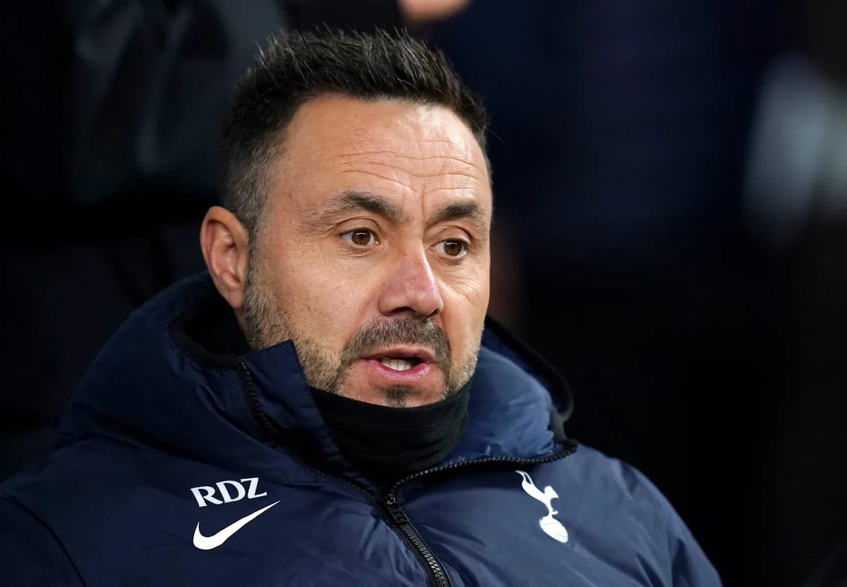 Tottenham hit with new injury blow on eve of season as Roberto De Zerbi provides fitness update