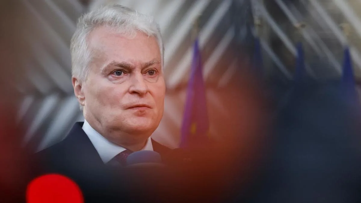 Ukraine 'regrets' diversion of its drone over Lithuania