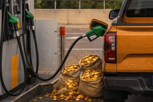 In just one year diesel prices have risen 12 times faster than general inflation