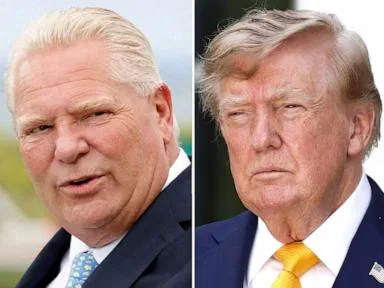 'Bully': Feud erupts between Trump and Ontario's Doug Ford over US-Canada trade war