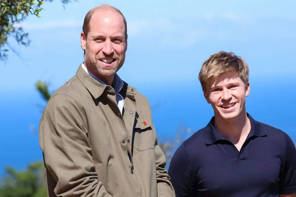 ‘Big boy’ crocodile named Prince William by conservationist Robert Irwin