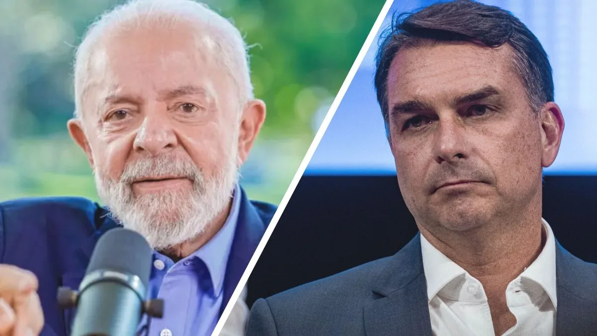 PoderData/AYA: Lula alcança Flávio Bolsonaro e empata na disputa pelo 2º turno da Presidência
