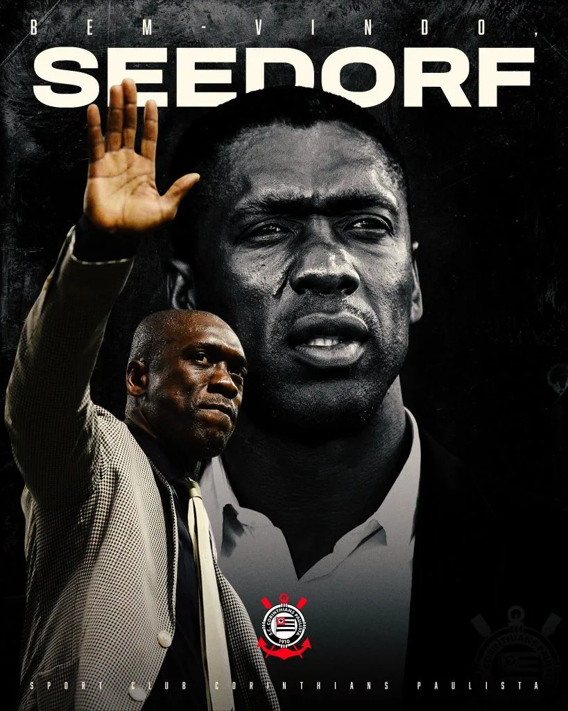 Campeão do mundo acredita em sucesso de Seedorf no Corinthians, mas destaca: “Chato pra caralh*”