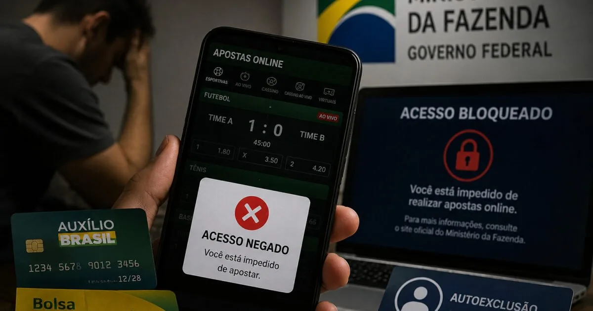 Cinco milhões de brasileiros estão “impedidos” de apostar online