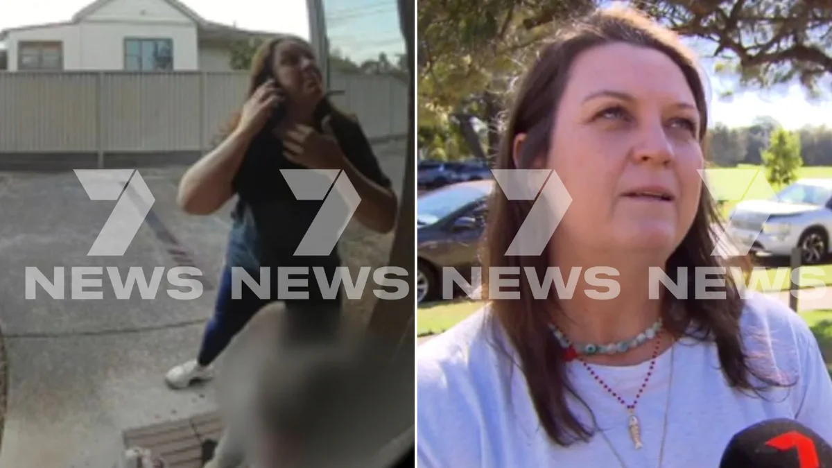 Harrowing footage shows moment terrified teen begs stranger for help after stabbing in Sydney