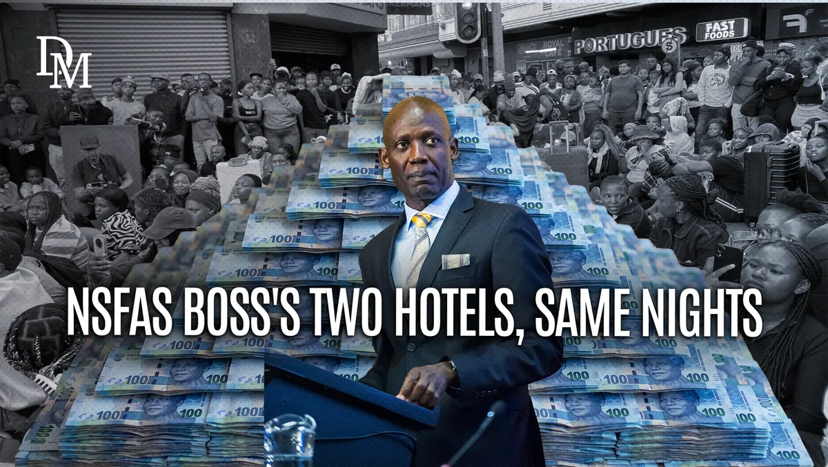 Watch – Inside NSFAS boss Mathebula’s R110,000-plus spending