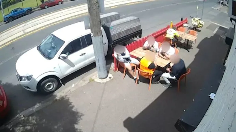 Four men confront construction executive in alleged extortion