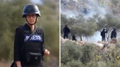 BBC witnesses Jewish settlers attack Palestinians in West Bank