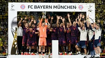 Bayern Munique conquista Supertaça alemã com vitória sobre Borussia Dortmund