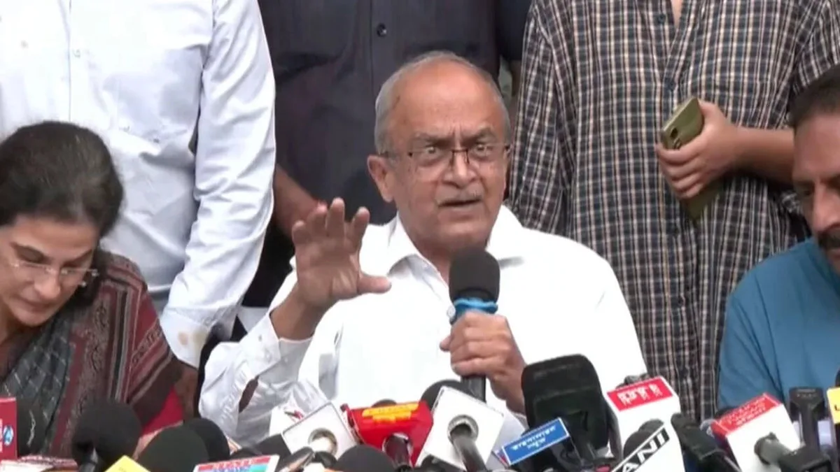 ‘Govt hell-bent on crushing democracy’: Prashant Bhushan calls for regime change