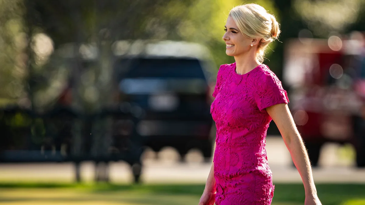 Natalie Harp Lurks as Melania Makes Rare Public Appearance