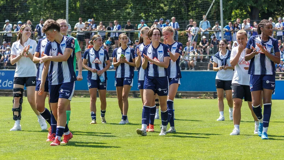 2. Bundesliga: Herthas Aufsteigerinnen gewinnen in Potsdam