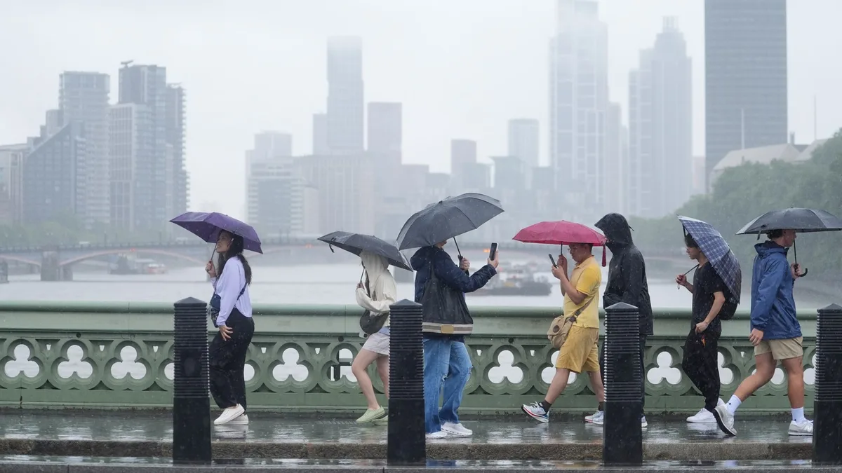 UK facing most 'most changeable week' of weather since June