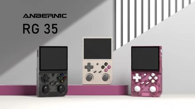 Novo portátil Anbernic RG 35 une visual clássico do Game Boy a controles analógicos duplos
