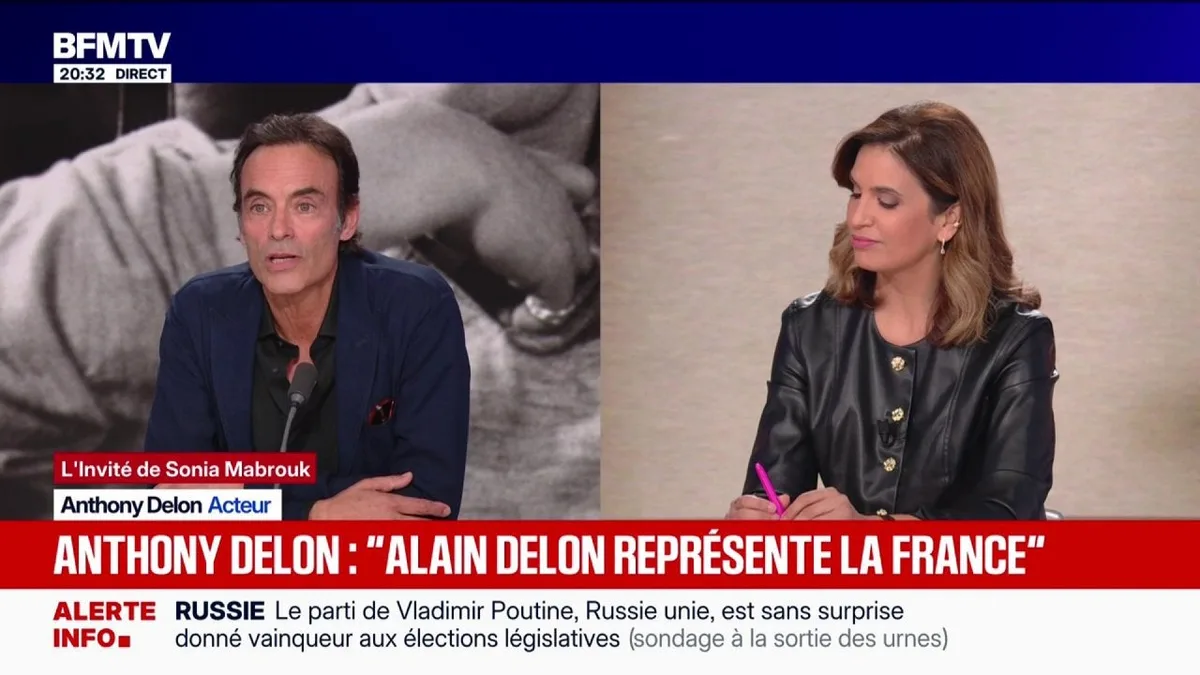 Alain Delon: "Il a toujours eu un rapport ambivalent avec le métier, jamais avec le public", déclare son fils, Anthony Delon