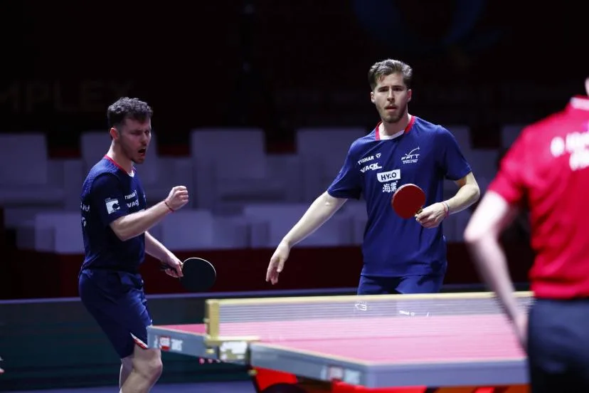Soirée contrastée pour les doubles français hommes et femmes en seizièmes de finale des Championnats d'Europe