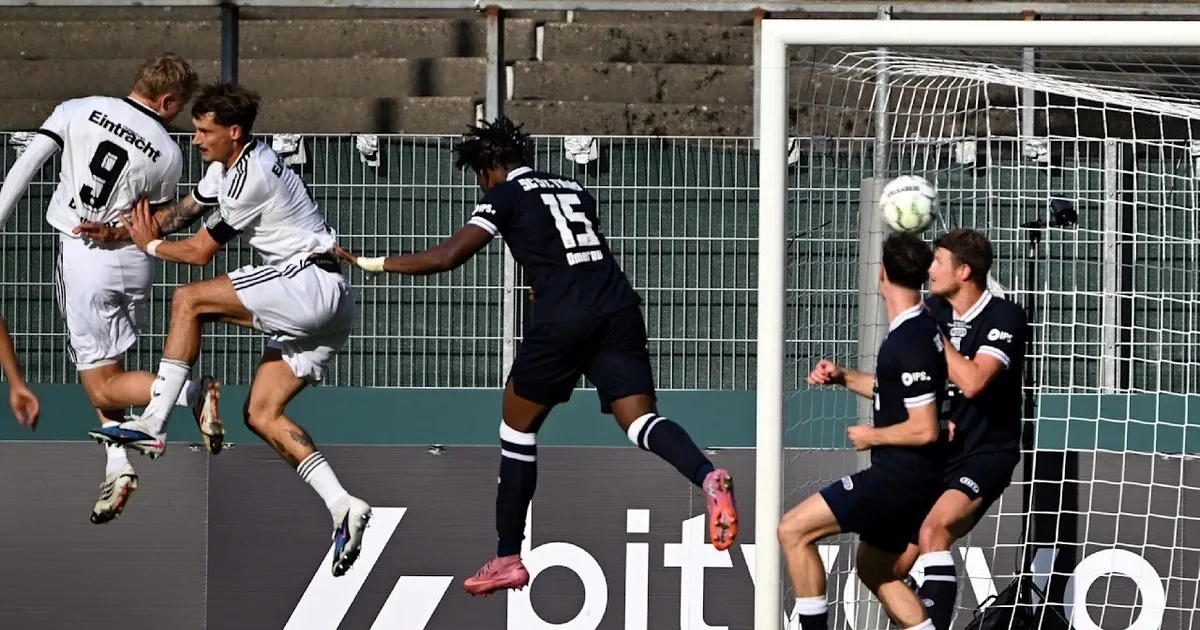 Goleada histórica en Alemania: el Frankfurt ganó 11-0 por la Copa