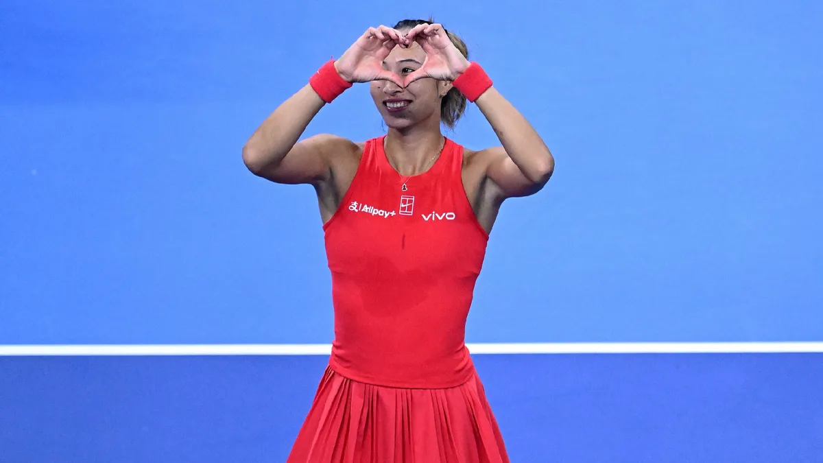 Zheng Qinwen reaches China Open quarterfinals after three-set thriller