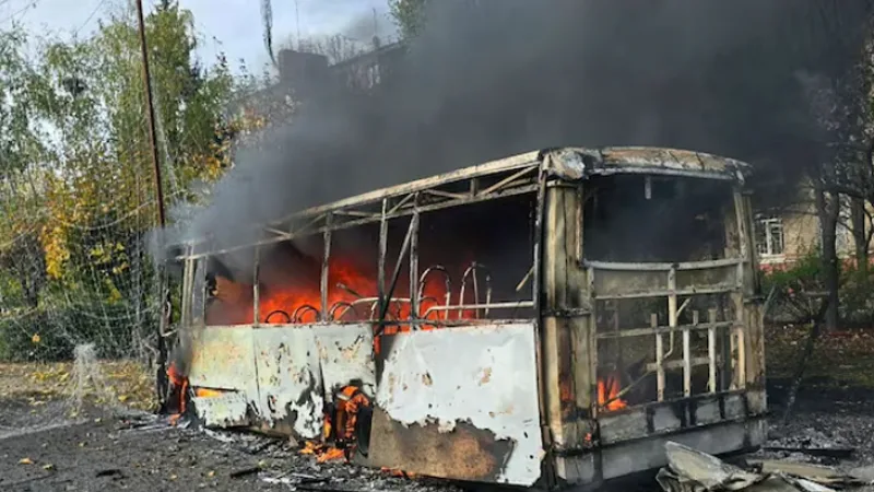 Russian bomb kills 33 civilians in Ukraine, as Rubio warns of ‘dangerous’ stalemate