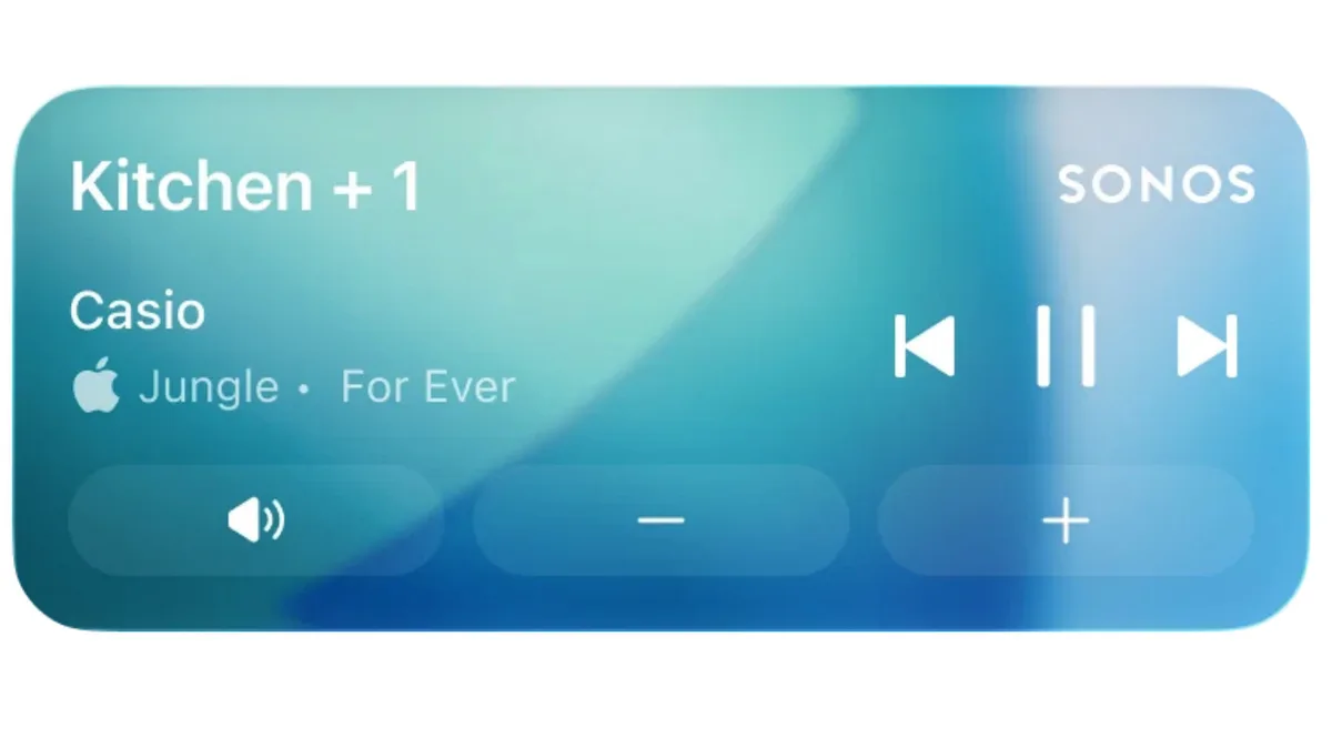 Sonos put speaker controls on your iPhone's lock screen (again)