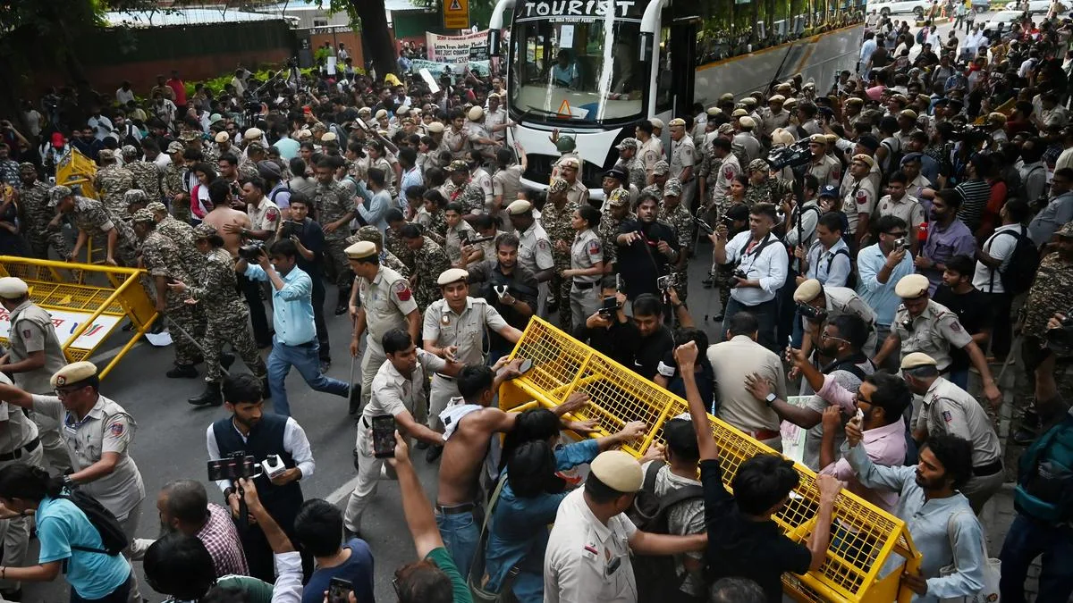 CEC protests in Delhi: A student on how she was harassed by the Delhi Police during protests