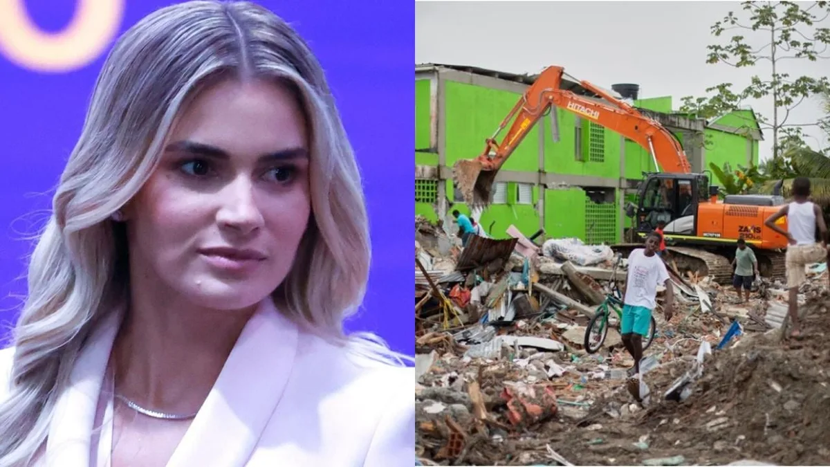La primera dama, Ana Lucía Pineda, respondió a cuestionamientos por donaciones al Fondo Milagro para los afectados por el sismo: “Tengo mi rendición de cuentas”