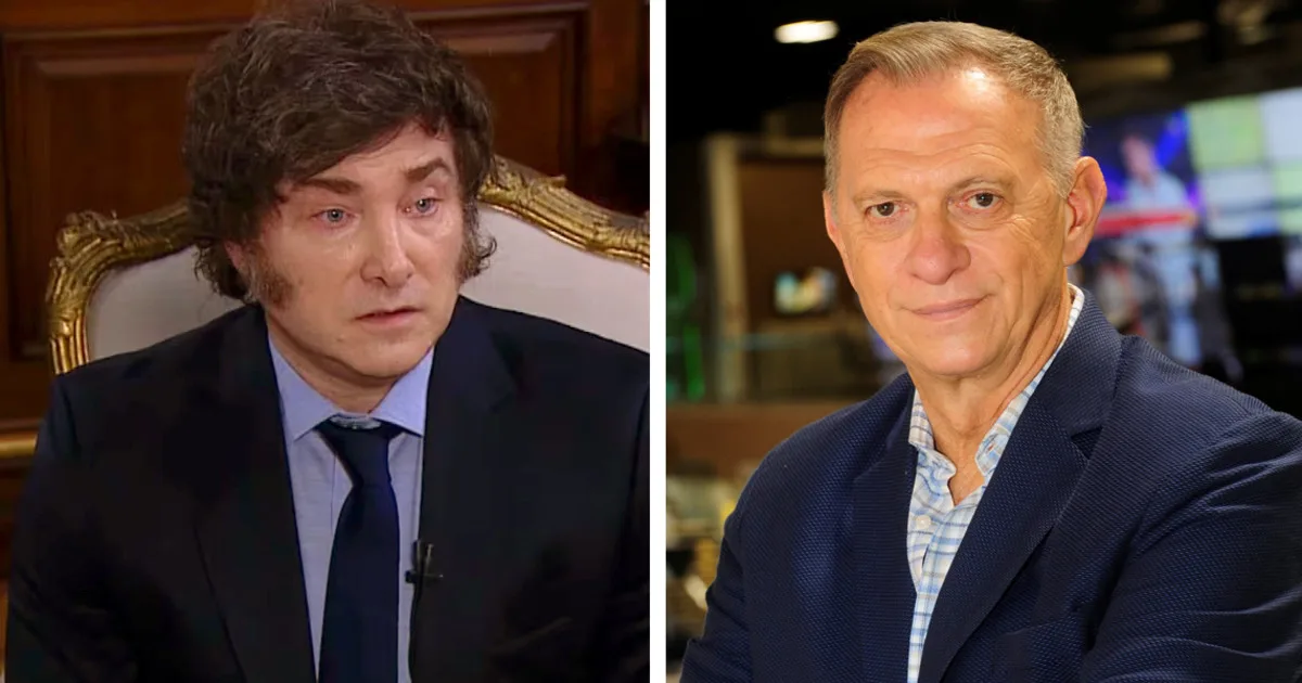 Marcelo Bonelli respondió a los insultos de Javier Milei: "No degrade con su vocabulario escatológico la institución presidencial"
