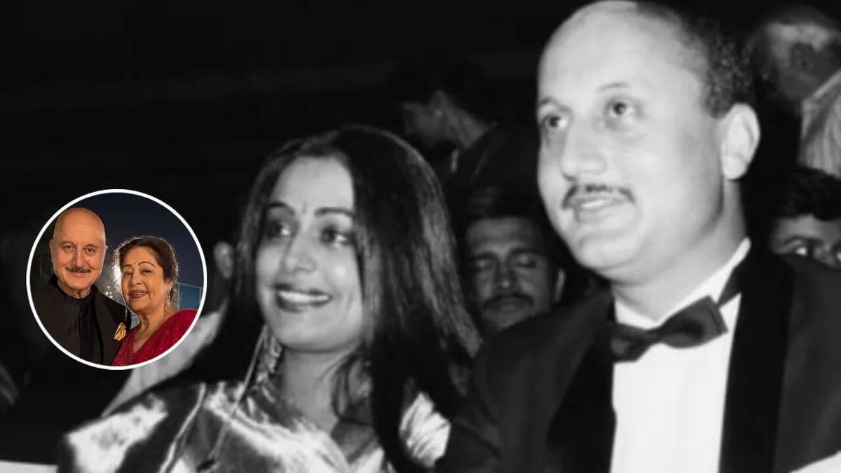 Anupam Kher's note for Kirron Kher: '41 years of us'