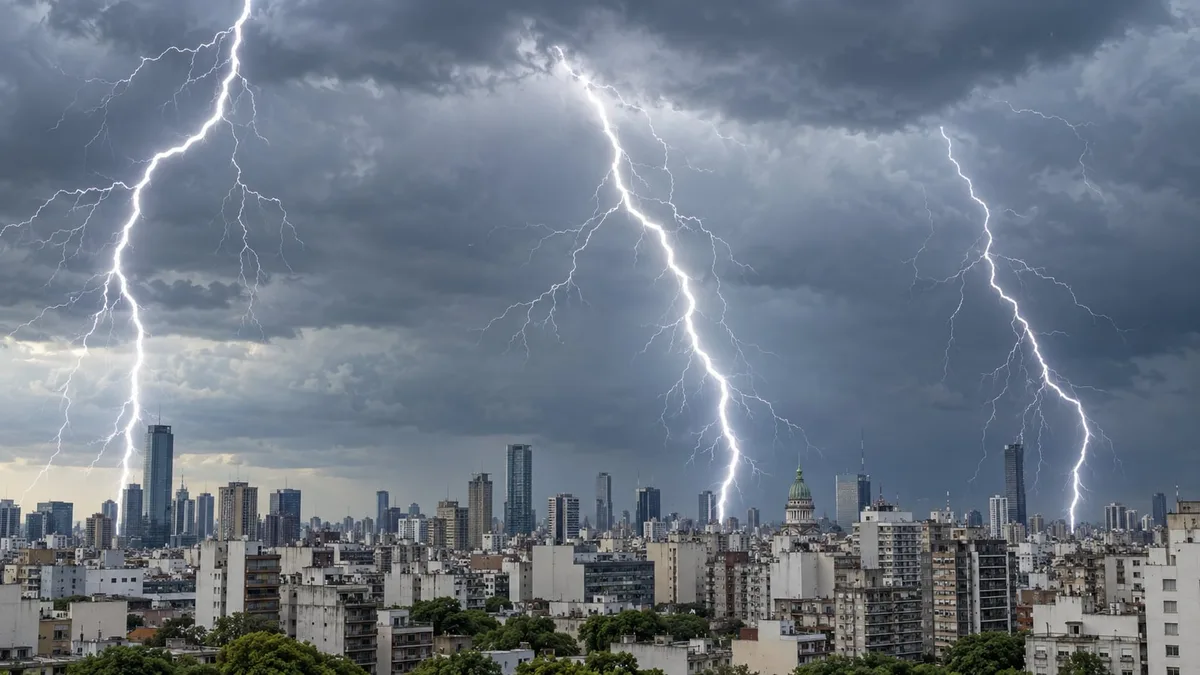 Avanza una masa de aire frío de origen polar que dará paso a un ascenso térmico progresivo y provocará humedad, chaparrones y tormentas: las zonas afectadas