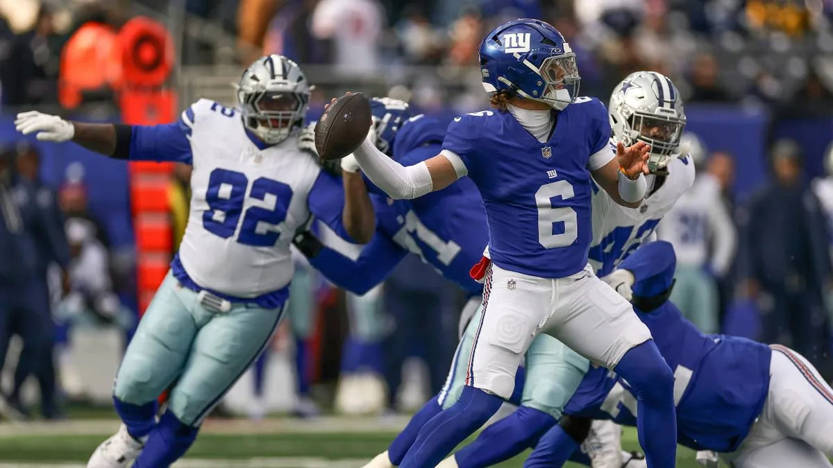 NFL Live Tracker: Cowboys vs. Giants